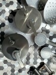 REA - Podomítková sprchová sada Ontario Brush Nickel + BOX REA-P5503