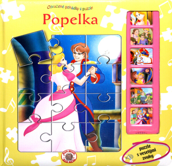 Popelka - ozvučené pohádky s puzzle