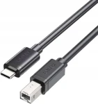 Unitek Tiskový kabel USB-C - USB-B černá / Kabel / USB 2.0 / 5 m (C14140ABK03-5M)