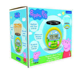 Lexibook budík Prasátko Peppa se stropním projektorem - Alltoys Lexibook