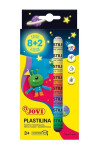 JOVI Glow plastelína 10x15g (8 základních barev + 2 barvy svítící ve tmě)