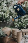 HAWS Plastová konvička s kropítkem Bartley Blue 1 l, modrá barva, plast