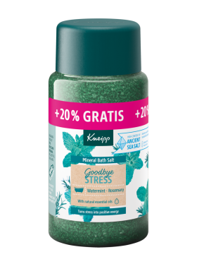 Kneipp bath salt Goodbye Stress 600g