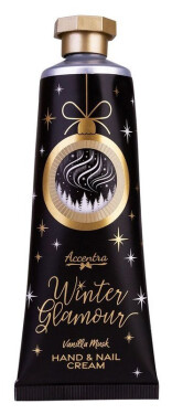 Krém na ruce a nehty Winter Glamour černá Vanilka a pižmo 60ml