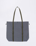 Gramicci Utility Tote Bag Navy Check