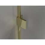 MEXEN/S - Lunar-F sprchový kout skládací dveře levá 100 x 90, transparent, zlato 836-100-090-50-00-L