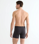 SLG BASE – Pánské šortky z ultra měkké organické bavlny (2 ks) Sloggi BLACK COMBINATION XL