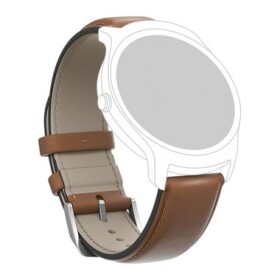 TicWatch Leather Watch Strap BR / náhradní řemínek / kožený / hnědá (TWLBR)