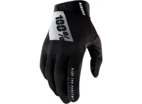 100% Ridefit pánské rukavice Black/White vel. XL