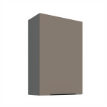 Horní skříňka Aria ANT 60 G-90 1F Barva korpusu: Antracit, Barva dvířek: SA - Aquamarine AFM