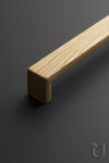 Tulip Nábytková úchytka dřevěná Rail 320mm dub (500446)