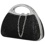 Luxusní dámská plesová kabelka Michelle Moon Selwix, černá