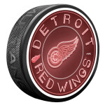 Mustang Puk Detroit Red Wings NHL Neon