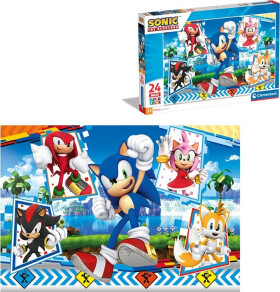 Puzzle Maxi 24 dílků Sonic - Clementoni