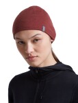 Unisex merino čepice ICEBREAKER Unisex 200 Oasis Revers Beanie, Agate/Port