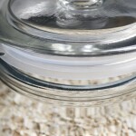 House Doctor Skleněná dóza s víčkem Ville Clear 2 l, čirá barva, sklo