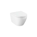 GROHE - Euro Ceramic Závěsné WC se sedátkem Softclose, Rimless, Triple Vortex, alpská bílá 102510SH00
