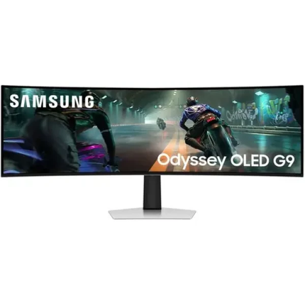 49" Samsung Odyssey G9 OLED / stříbrná / 5120 x 1440 / 32:9 / 0.03ms / 1000000:1 / 250cd-m2 / HDMI DP USB (LS49DG910SUXEN)