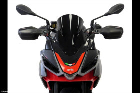 Aprilia Tuono 660 21-26, Tuono V4 21-24 Plexi Airflow - Černé neprůhledné