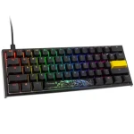 Ducky One 2 Pro Mini Cherry MX-Silent-Red černá / herní klávesnice / podsvícená / drátová USB-C / US (DKON2061ST-SUSPDAZT2)
