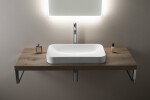 ISVEA - SOTT AQUA keramické umyvadlo 60x38cm, bílá 10SQ50060