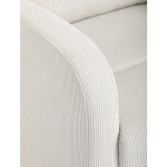 TV a relaxační křeslo, manuální polohování push back, potah manšestrová béžová látka