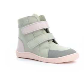 Baby Bare Shoes Baby Bare Febo Winter Grey/Pink /Asfaltico