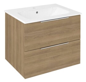 SAPHO - CIRASA umyvadlová skříňka 59,2x52x46cm, dub cuneo CR611-2525