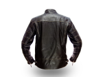 Pánská Kožená Bunda Classic Brown Brixton Černá Velikost: 7XL
