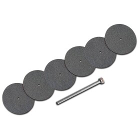 Donau Elektronik 1632 řezný kotouč rovný 22 mm 6 ks kov