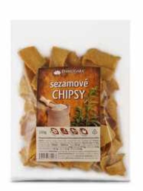 Damodara Sezamové chipsy 150g