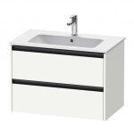 DURAVIT - Ketho.2 Umyvadlová skříňka 55x81x48 cm, 2 zásuvky, matná bílá K25263018180000