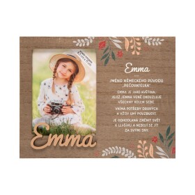 Fotorámeček se jménem - Emma - Albi