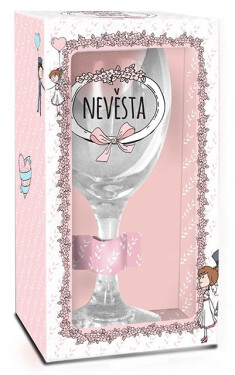 Svatební sklenička na víno_Nevěsta - Albi