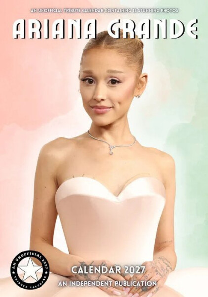 Kalendář 2027 - Ariana Grande A3