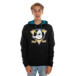 47 Brand Pánská mikina Anaheim Ducks Core 47 BALLPARK Hood Jet Black Velikost: