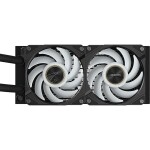 GIGABYTE AORUS WATERFORCE X II 240 / 2x 120mm / 37.5 dB / 72 CFM / 800 - 2400 RPM / RGB / Intel + AMD (GP-AORUS WATERFORCE X II 240)