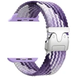 Beline Woven Nylon Parachute 42/44/45/49mm fialová / Řemínek pro Apple Watch / nylonový / nastavitelný