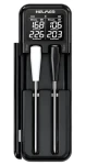 HELMER TM 28 černá / Kuchyňský teploměr / 2 sondy / LCD displej / Bluetooth / -10 až 100 °C (Hlmtm28)