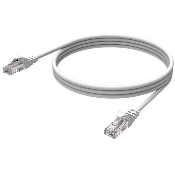 Síťový propojovací kabel RJ 45(male) na RJ45(male), 10m, bílá