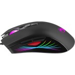 Marvo M519 černá / herní myš / 12000 DPI / 8 tlačítek / USB / 1.5m / RGB LED podsvícení (M519)