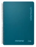 Mitama i-Note tmavě zelená / Spirální sešit / 18,5×24 cm / čtverečkovaný / 90 listů (62282-90200)