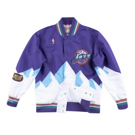 Mitchell & Ness Pánská bunda Utah Jazz NBA 1997-98 Authentic Warm Up Velikost: M