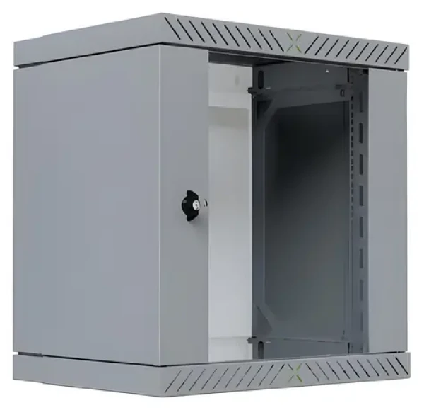 EFB WGX-1206GR.G1 šedá / Nástěnný rozvaděč / 19" / 12U / 600×600 mm / skleněné dveře / nosnost 60 kg (WGX-1206GR.G1)