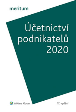 MERITUM Účetnictví podnikatelů 2020 - e-kniha