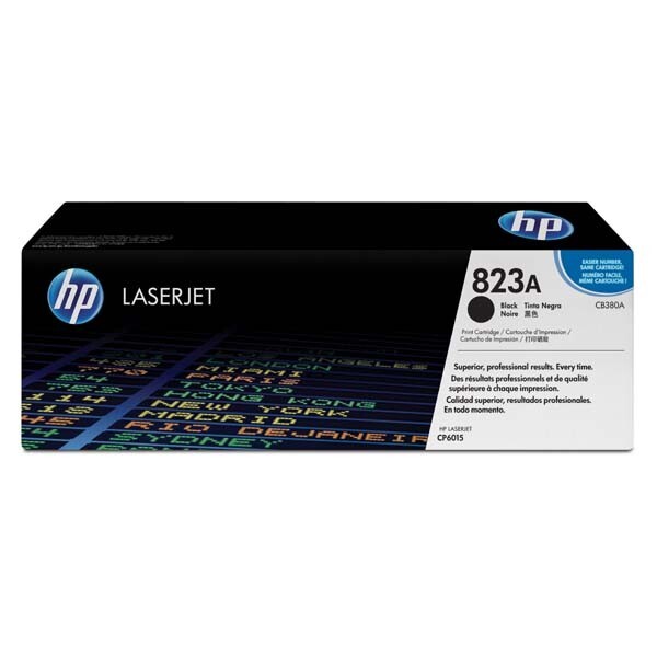 Hewlett-Packard HP CB380A, černý (HP 823A) - originální toner