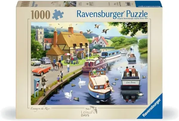 RAVENSBURGER Puzzle Leisure Days č.7: Večer u řeky