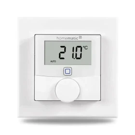Homematic IP HmIP-BWTH Nástěnný termostat se senzorem vlhkosti a spínaným výstupem 230V – zápustná montáž (HmIP-BWTH)