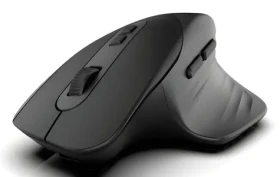 INCA IWM-553S černá / Myš / Ergonomická / 2,4 GHz Bluetooth 5.0 / 1600 DPI / 7 tlačítek / USB-C (IWM-553S)