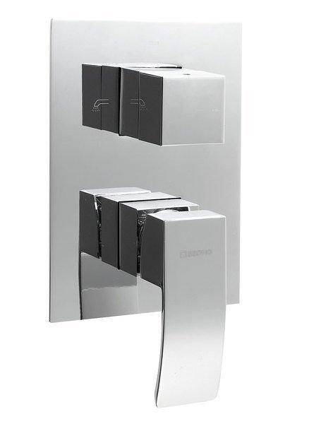 SAPHO - GINKO podomítková sprchová baterie, 3 výstupy, chrom 1101-44